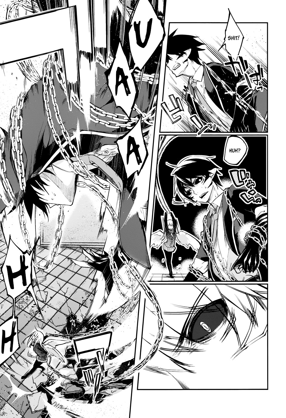 Oroka na Tenshi wa Akuma to Odoru chapter 1 page 57