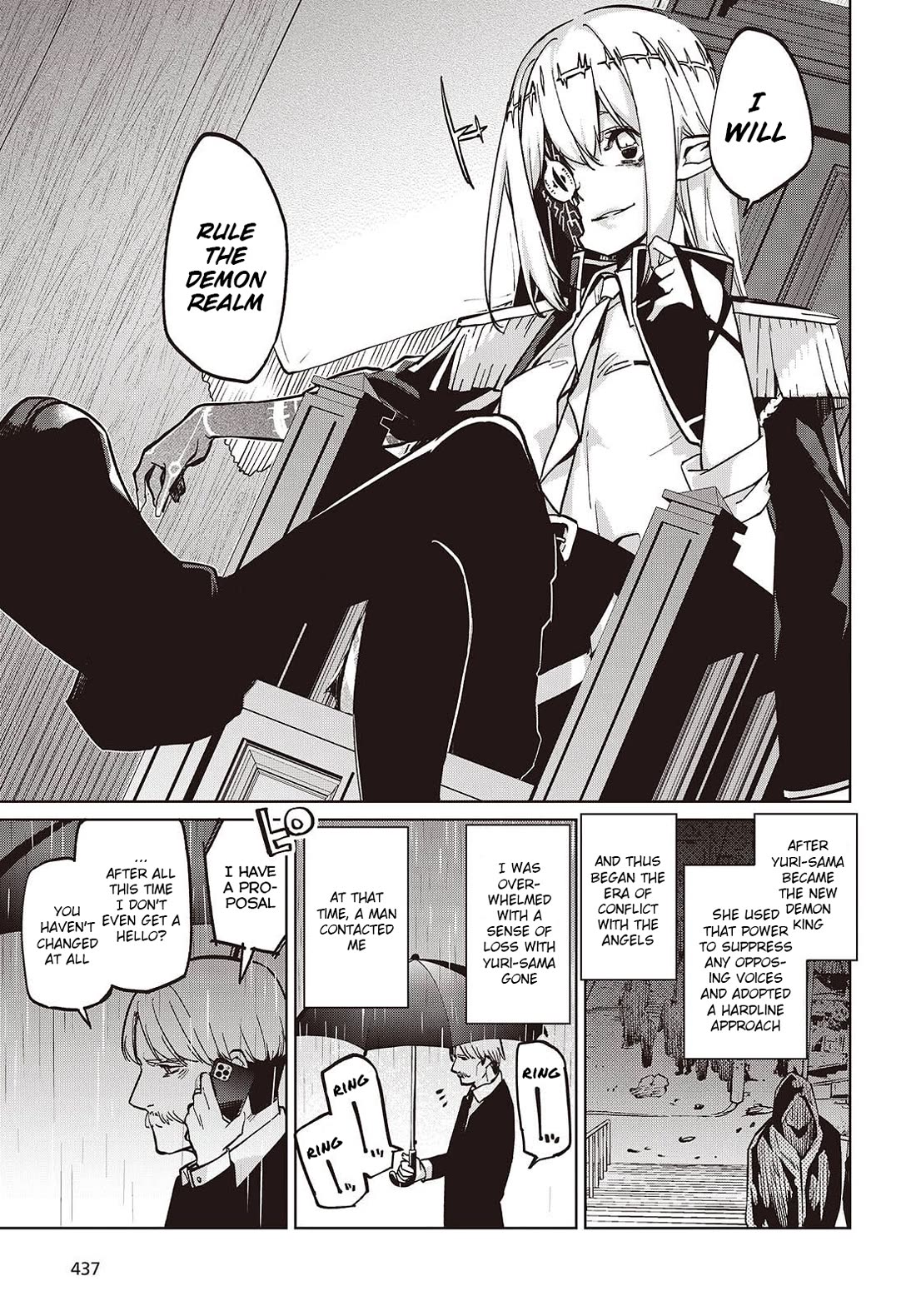 Oroka na Tenshi wa Akuma to Odoru chapter 101 page 9