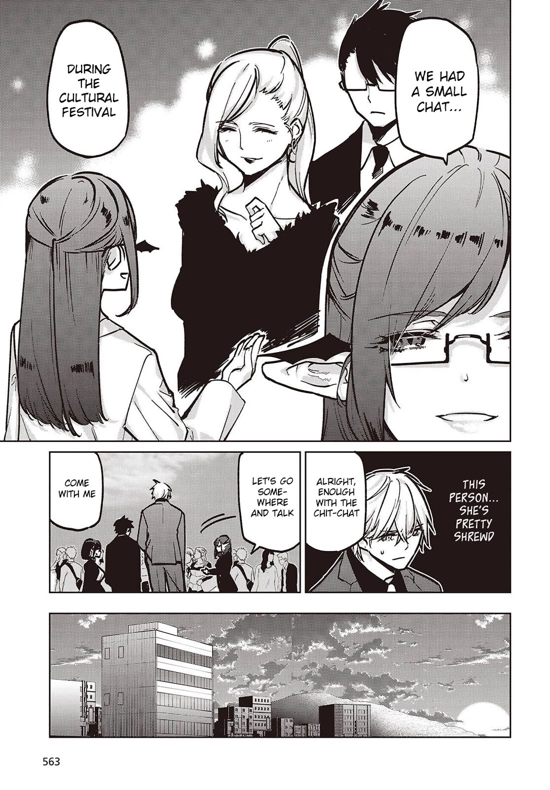 Oroka na Tenshi wa Akuma to Odoru chapter 106 page 7