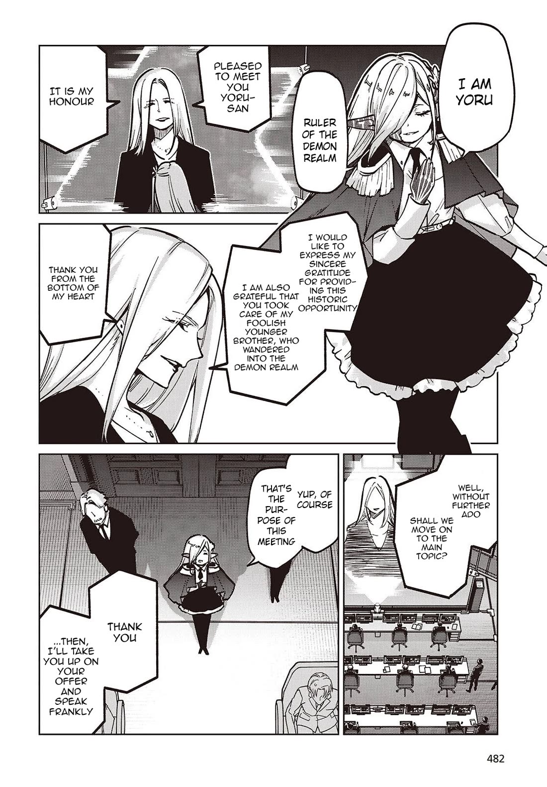 Oroka na Tenshi wa Akuma to Odoru chapter 108 page 20