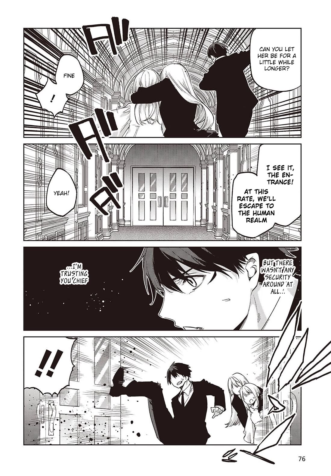 Oroka na Tenshi wa Akuma to Odoru chapter 110 page 24