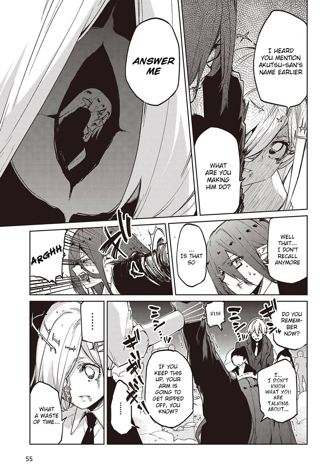 Oroka na Tenshi wa Akuma to Odoru chapter 110 page 3
