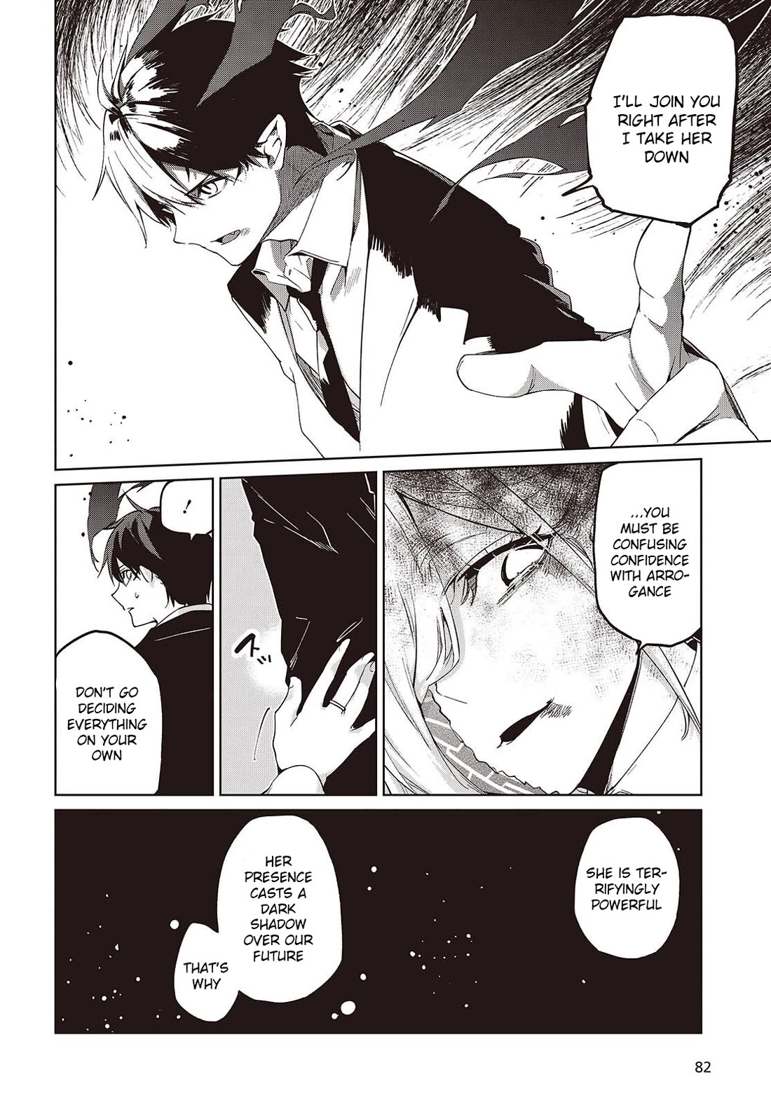 Oroka na Tenshi wa Akuma to Odoru chapter 110 page 30