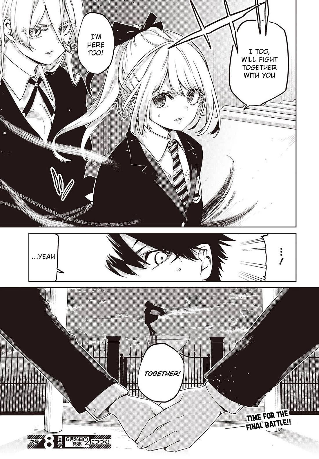 Oroka na Tenshi wa Akuma to Odoru chapter 110 page 31