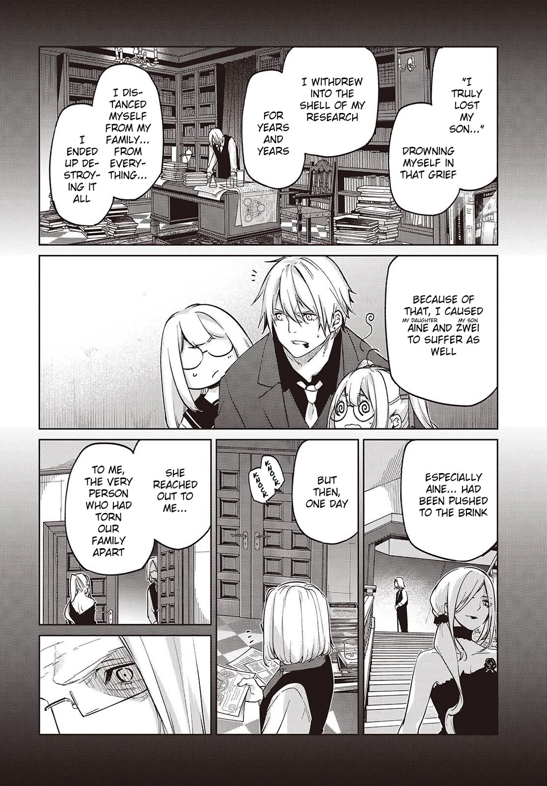 Oroka na Tenshi wa Akuma to Odoru chapter 112 page 22