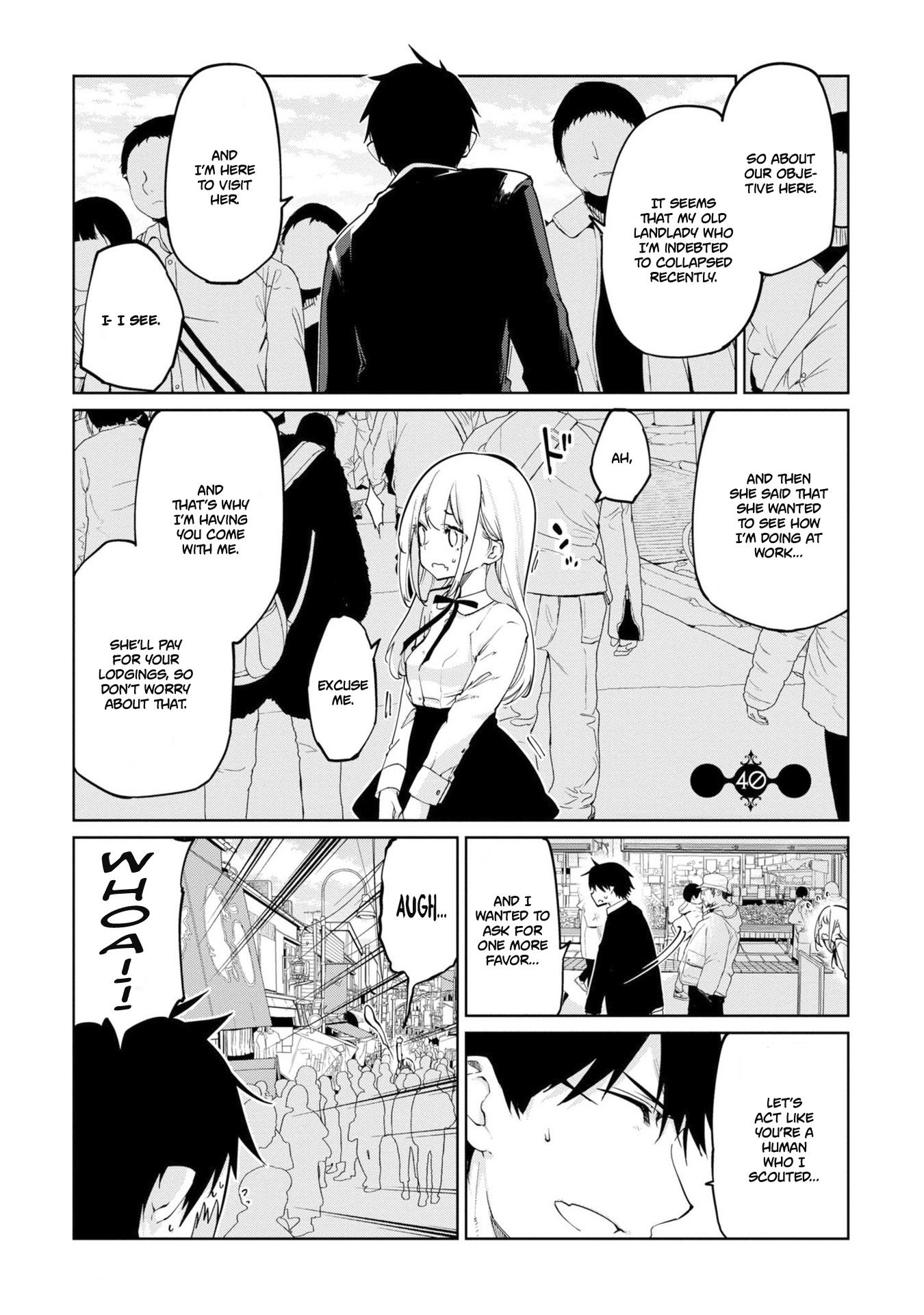 Oroka na Tenshi wa Akuma to Odoru chapter 40 page 1