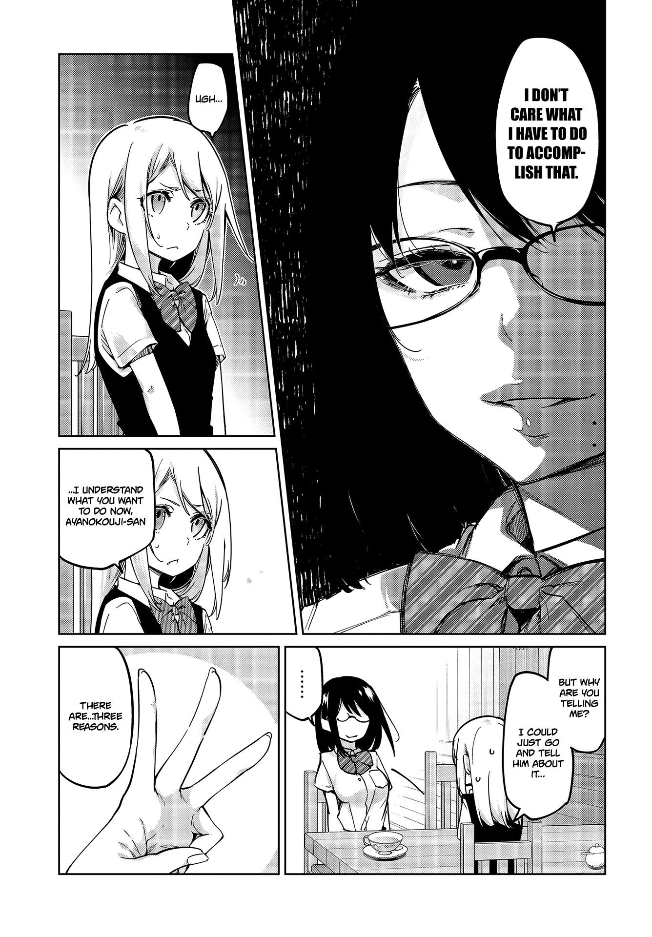 Oroka na Tenshi wa Akuma to Odoru chapter 50 page 18