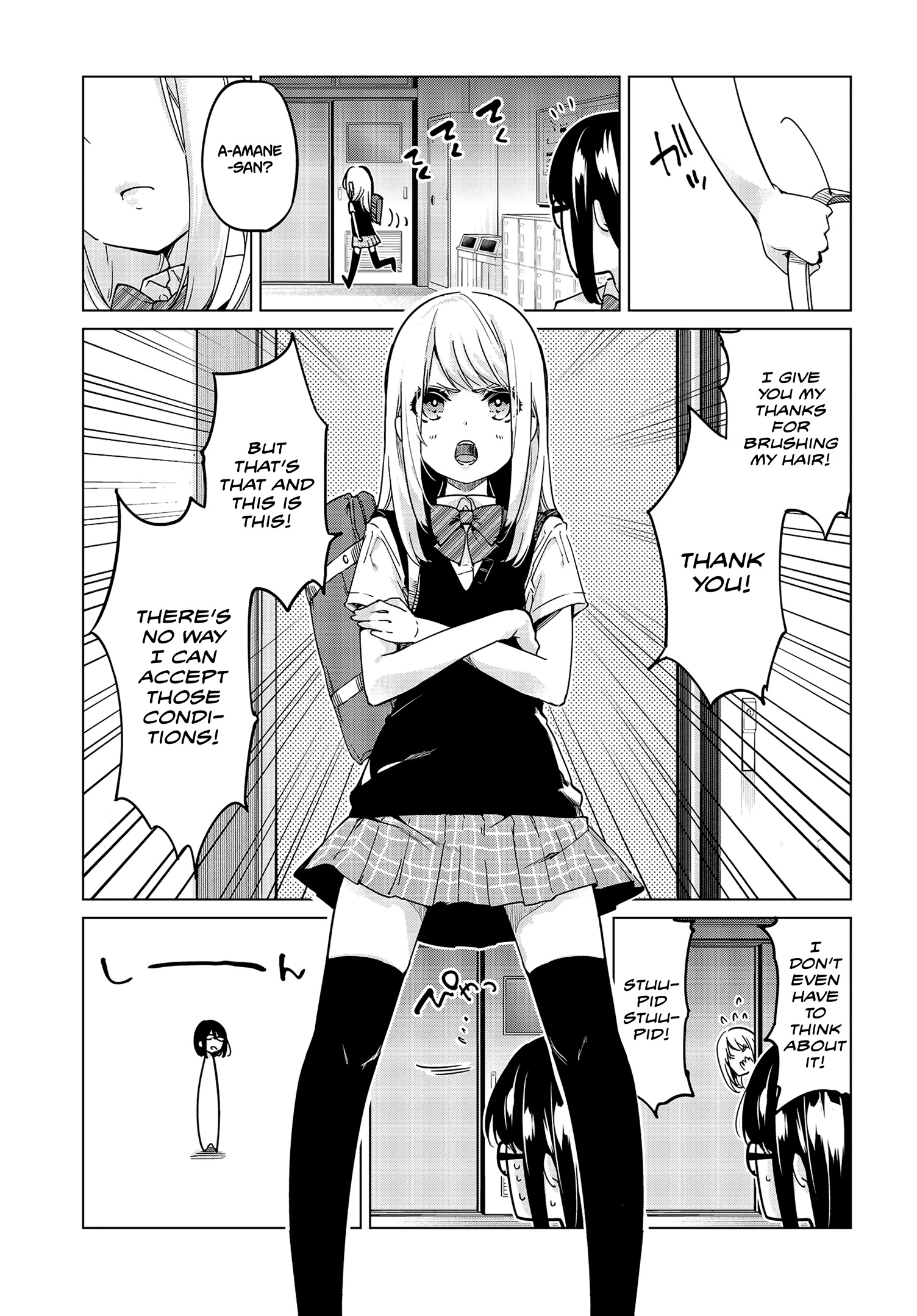 Oroka na Tenshi wa Akuma to Odoru chapter 57 page 8