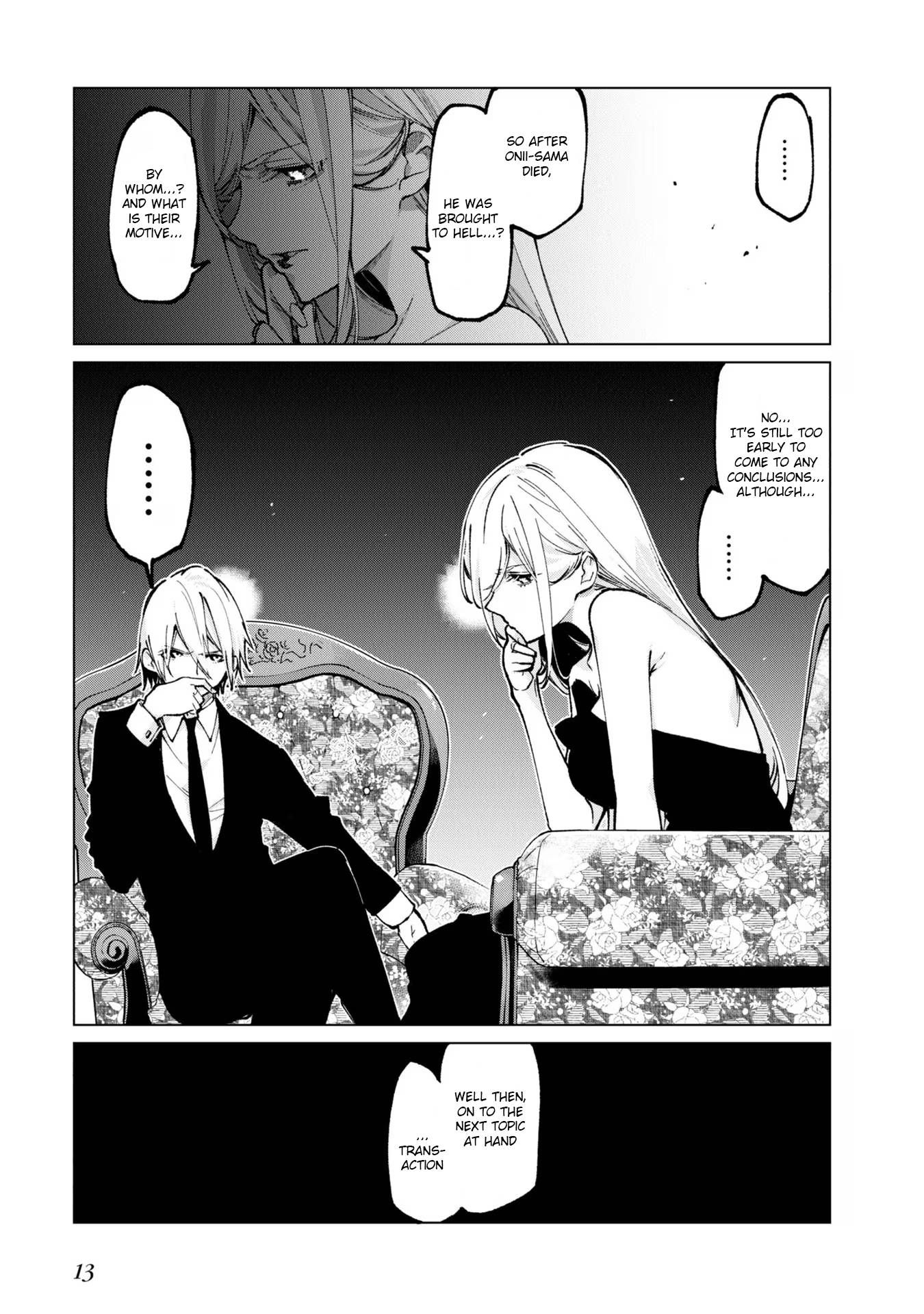 Oroka na Tenshi wa Akuma to Odoru chapter 68 page 11