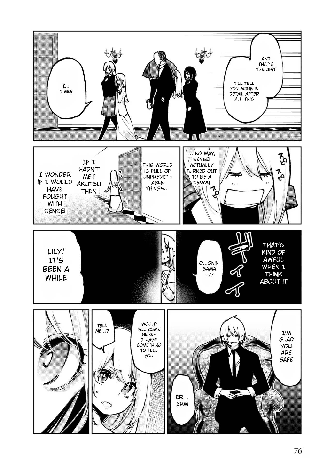 Oroka na Tenshi wa Akuma to Odoru chapter 69 page 36