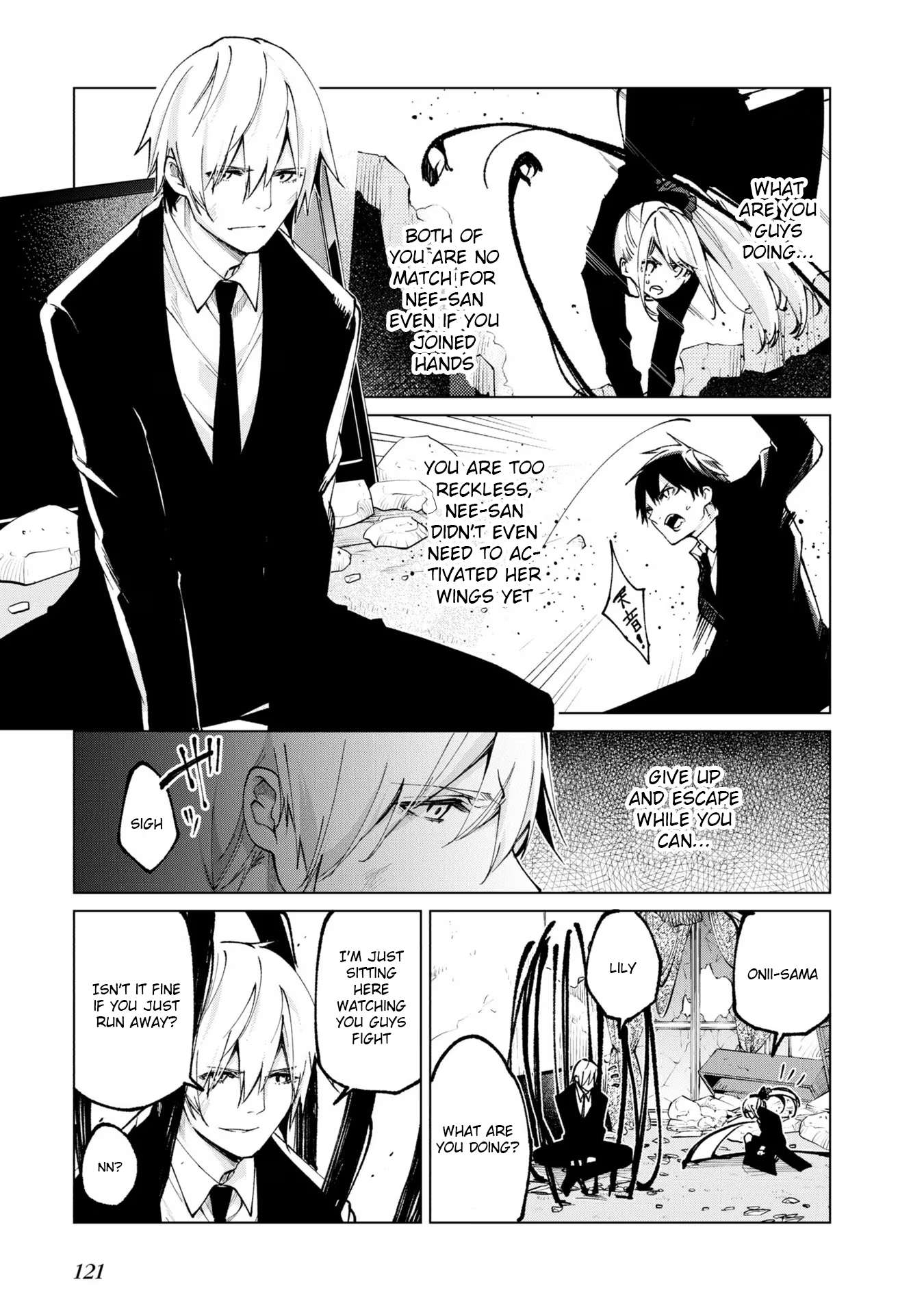 Oroka na Tenshi wa Akuma to Odoru chapter 71 page 9