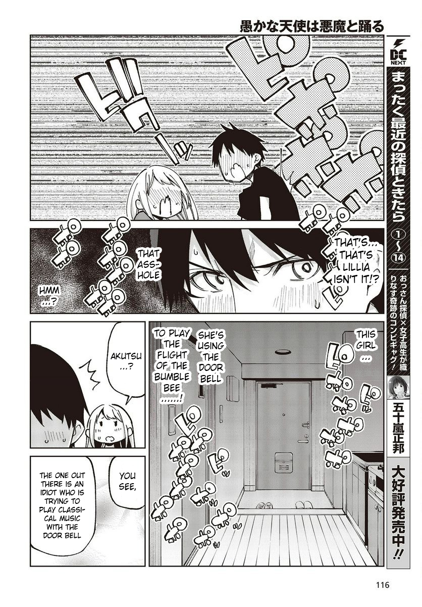 Oroka na Tenshi wa Akuma to Odoru chapter 77.5 page 8