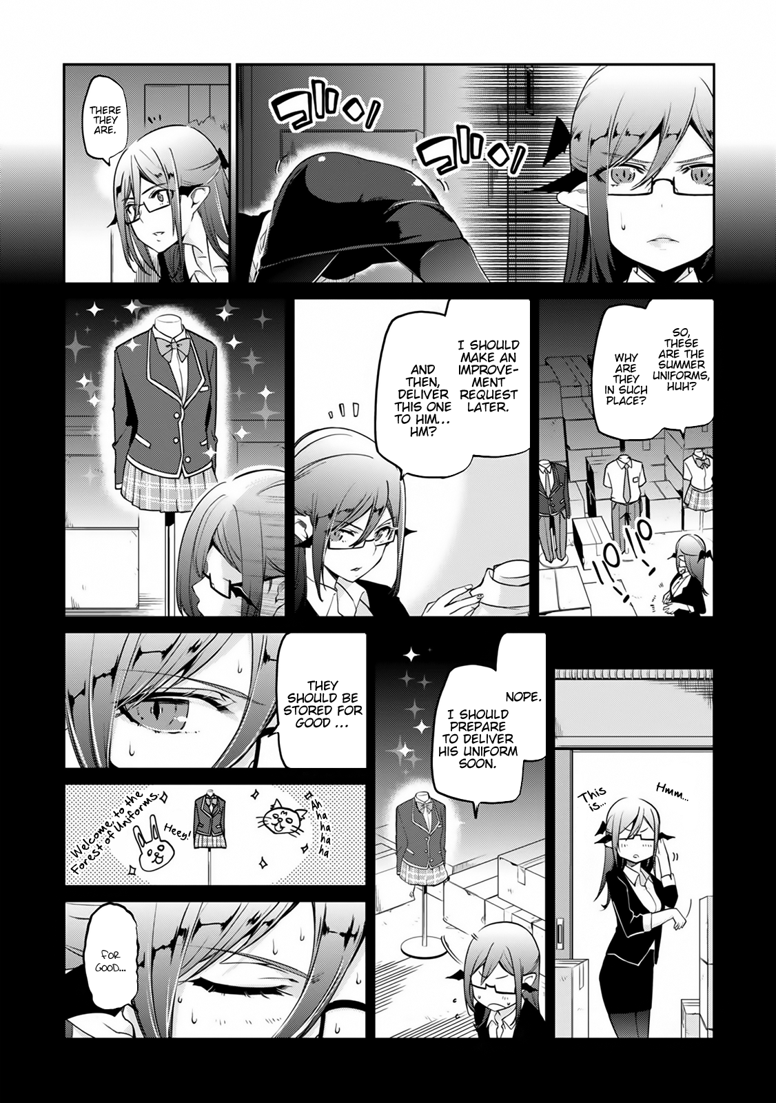 Oroka na Tenshi wa Akuma to Odoru chapter 9 page 10