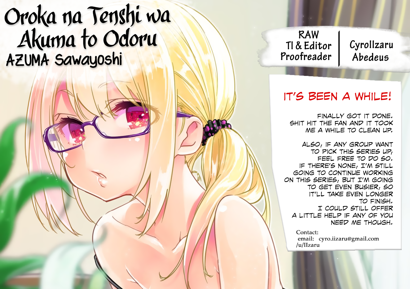 Oroka na Tenshi wa Akuma to Odoru chapter 9 page 35