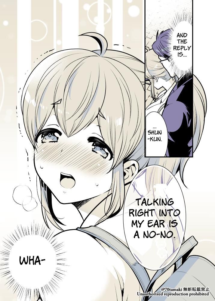 Osananajimi ga Hisabisa ni Saikai Shitara Otagai Kyonyuu ni Natteta chapter 11 page 4