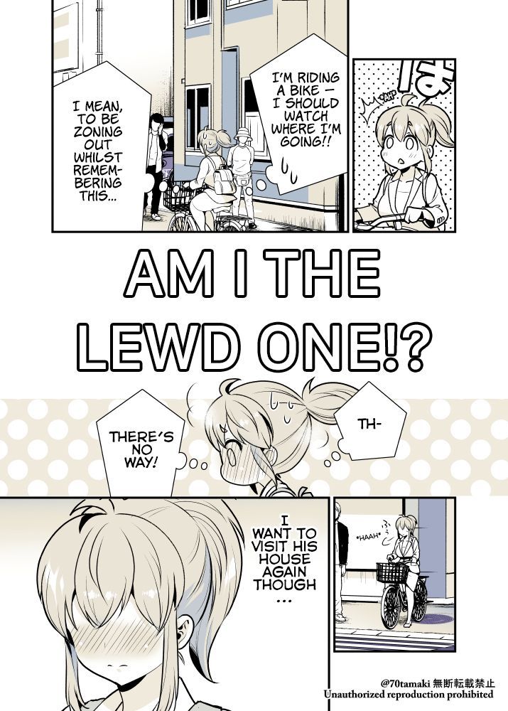 Osananajimi ga Hisabisa ni Saikai Shitara Otagai Kyonyuu ni Natteta chapter 12 page 2