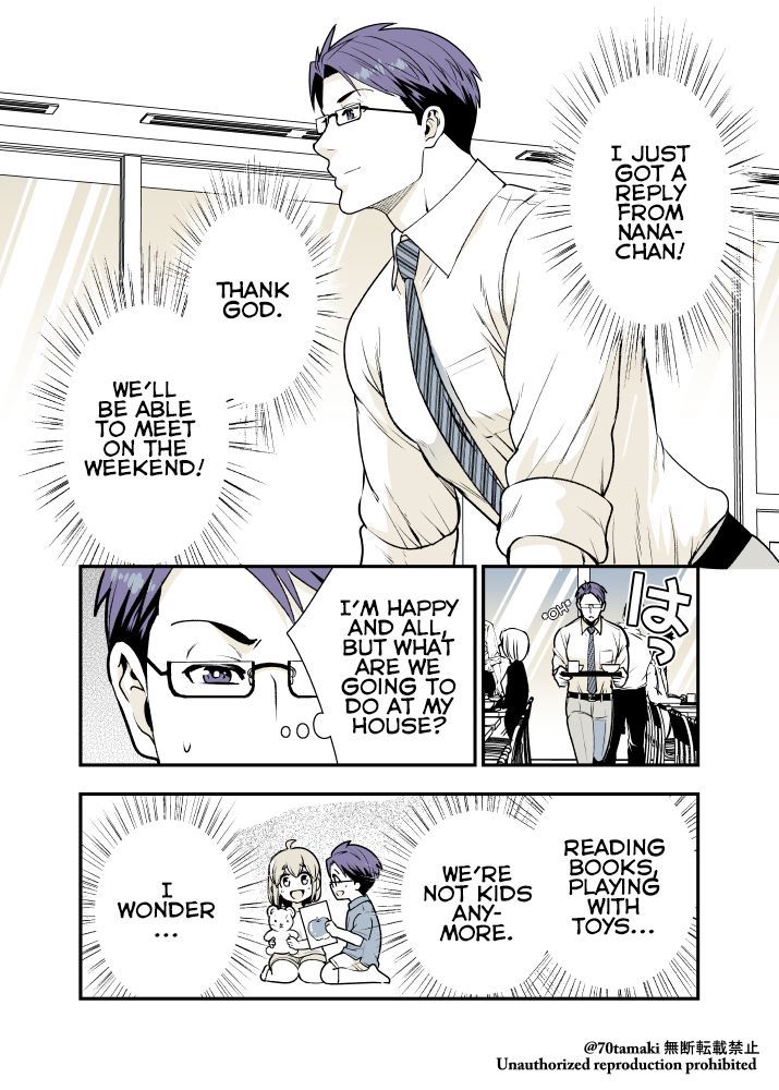 Osananajimi ga Hisabisa ni Saikai Shitara Otagai Kyonyuu ni Natteta chapter 13 page 4