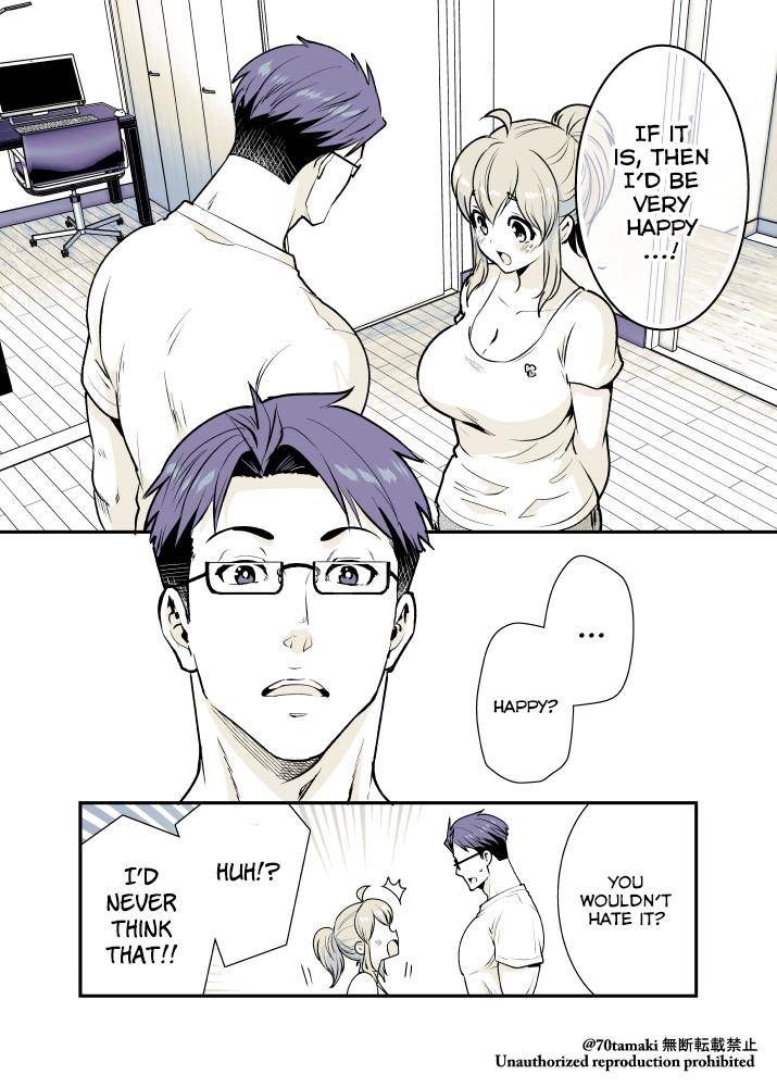 Osananajimi ga Hisabisa ni Saikai Shitara Otagai Kyonyuu ni Natteta chapter 19 page 2