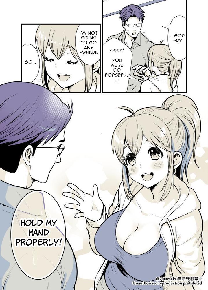 Osananajimi ga Hisabisa ni Saikai Shitara Otagai Kyonyuu ni Natteta chapter 2 page 4