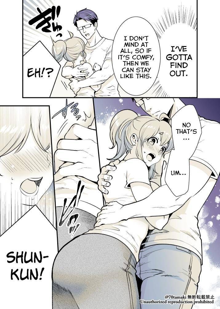 Osananajimi ga Hisabisa ni Saikai Shitara Otagai Kyonyuu ni Natteta chapter 20 page 2