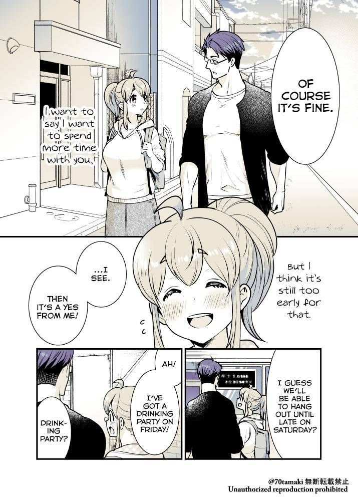 Osananajimi ga Hisabisa ni Saikai Shitara Otagai Kyonyuu ni Natteta chapter 22 page 3