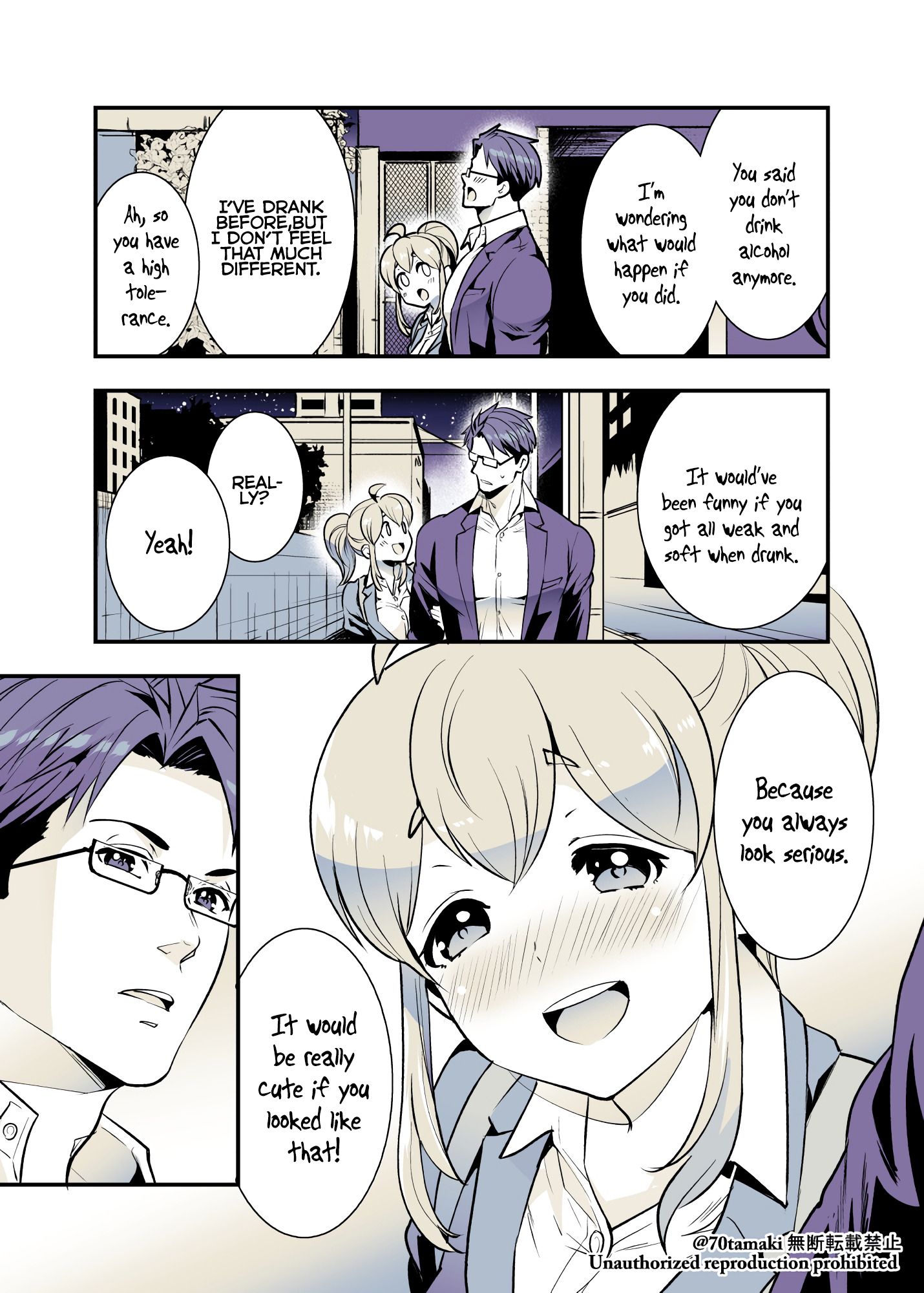 Osananajimi ga Hisabisa ni Saikai Shitara Otagai Kyonyuu ni Natteta chapter 28 page 2