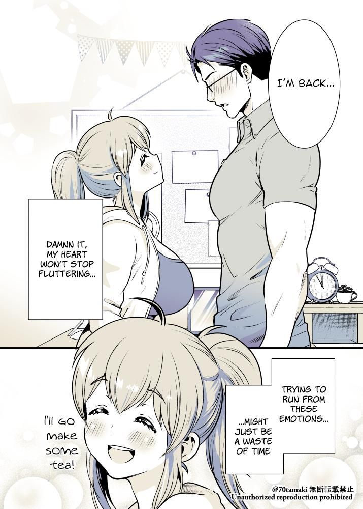 Osananajimi ga Hisabisa ni Saikai Shitara Otagai Kyonyuu ni Natteta chapter 3 page 4