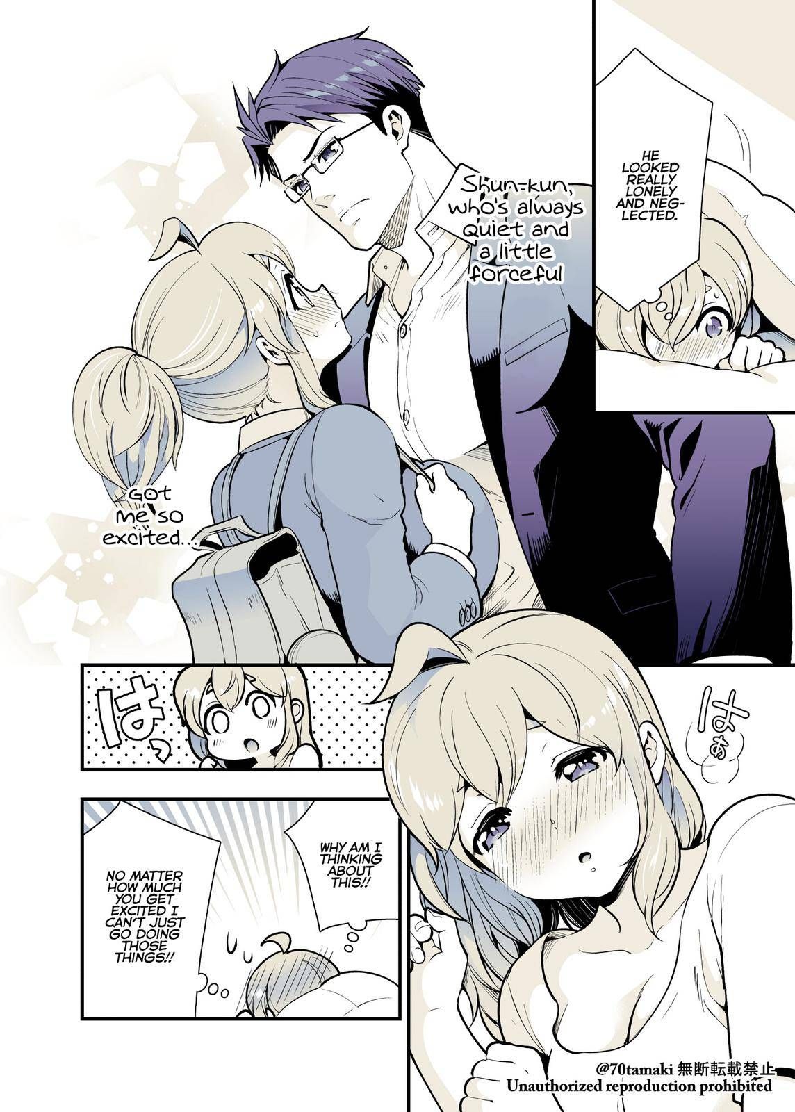 Osananajimi ga Hisabisa ni Saikai Shitara Otagai Kyonyuu ni Natteta chapter 31 page 1