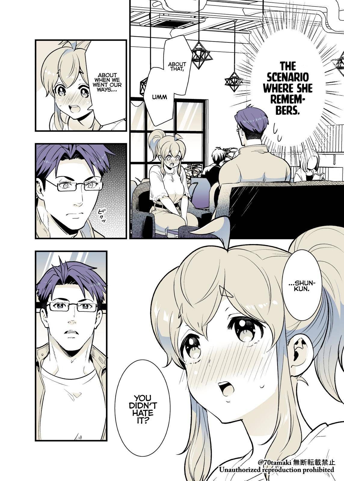 Osananajimi ga Hisabisa ni Saikai Shitara Otagai Kyonyuu ni Natteta chapter 32 page 3