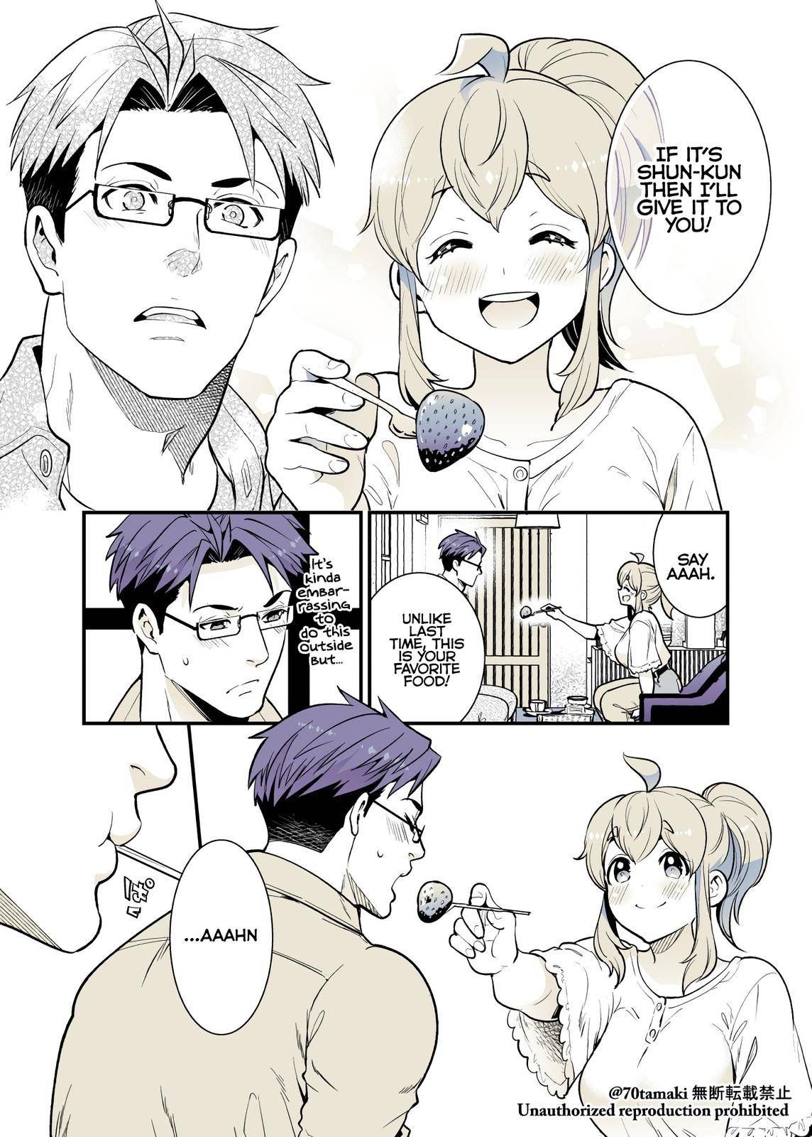 Osananajimi ga Hisabisa ni Saikai Shitara Otagai Kyonyuu ni Natteta chapter 33 page 4