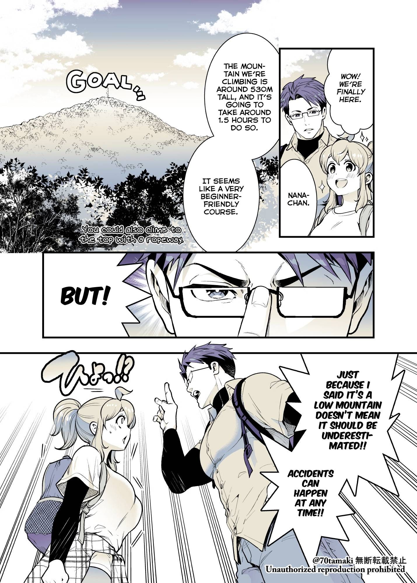 Osananajimi ga Hisabisa ni Saikai Shitara Otagai Kyonyuu ni Natteta chapter 39 page 1