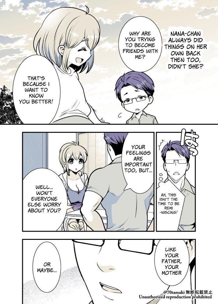 Osananajimi ga Hisabisa ni Saikai Shitara Otagai Kyonyuu ni Natteta chapter 4 page 3