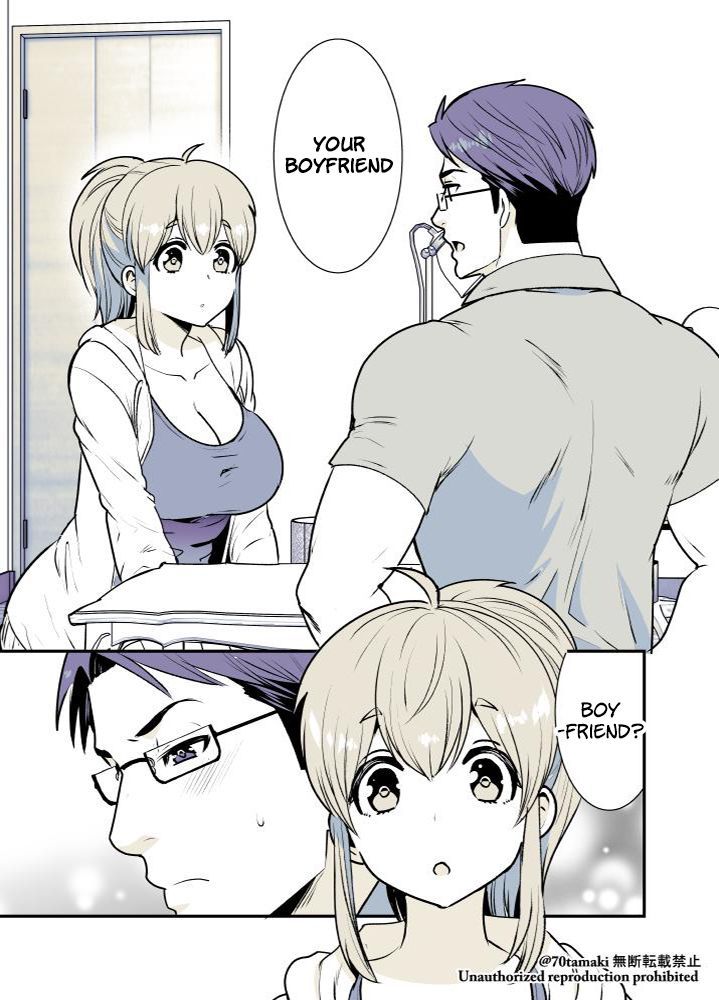 Osananajimi ga Hisabisa ni Saikai Shitara Otagai Kyonyuu ni Natteta chapter 4 page 4