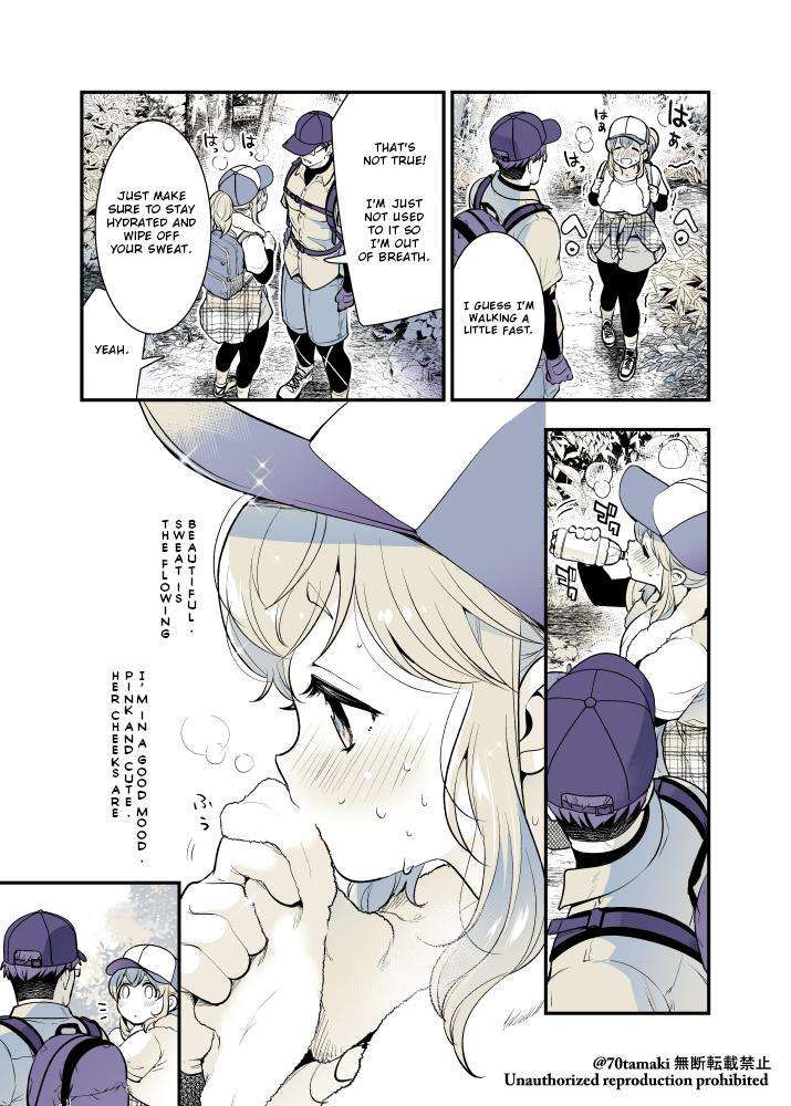 Osananajimi ga Hisabisa ni Saikai Shitara Otagai Kyonyuu ni Natteta chapter 40 page 2