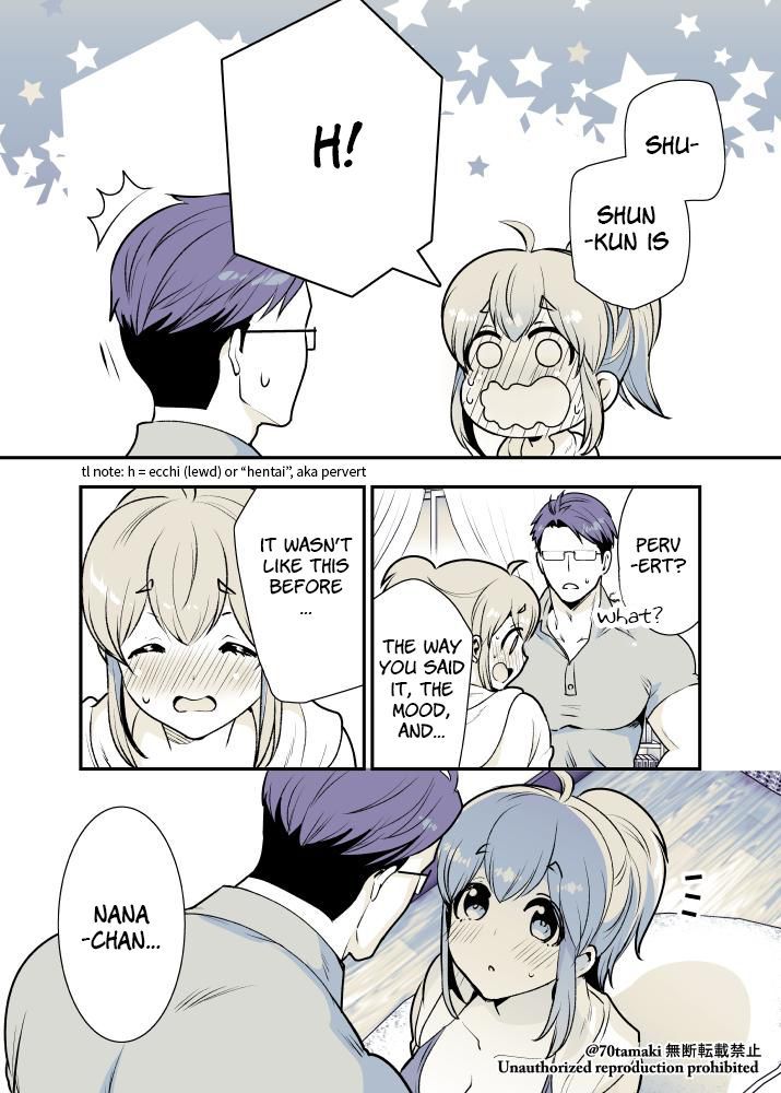 Osananajimi ga Hisabisa ni Saikai Shitara Otagai Kyonyuu ni Natteta chapter 5 page 3