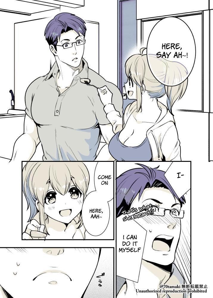 Osananajimi ga Hisabisa ni Saikai Shitara Otagai Kyonyuu ni Natteta chapter 7 page 3