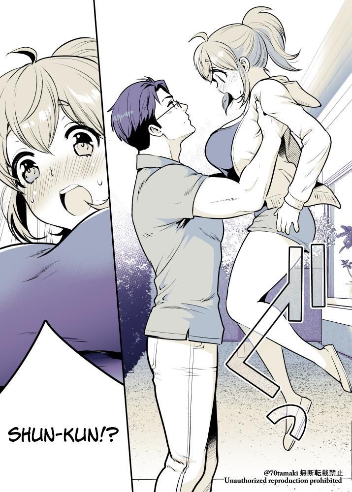 Osananajimi ga Hisabisa ni Saikai Shitara Otagai Kyonyuu ni Natteta chapter 8 page 2