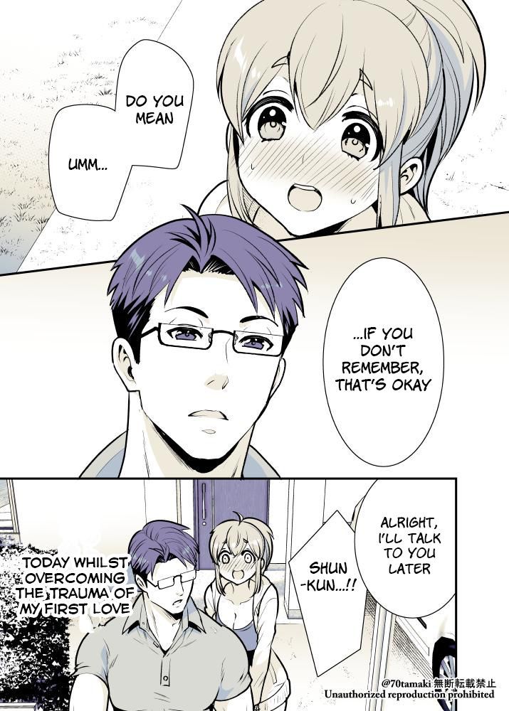 Osananajimi ga Hisabisa ni Saikai Shitara Otagai Kyonyuu ni Natteta chapter 8 page 4