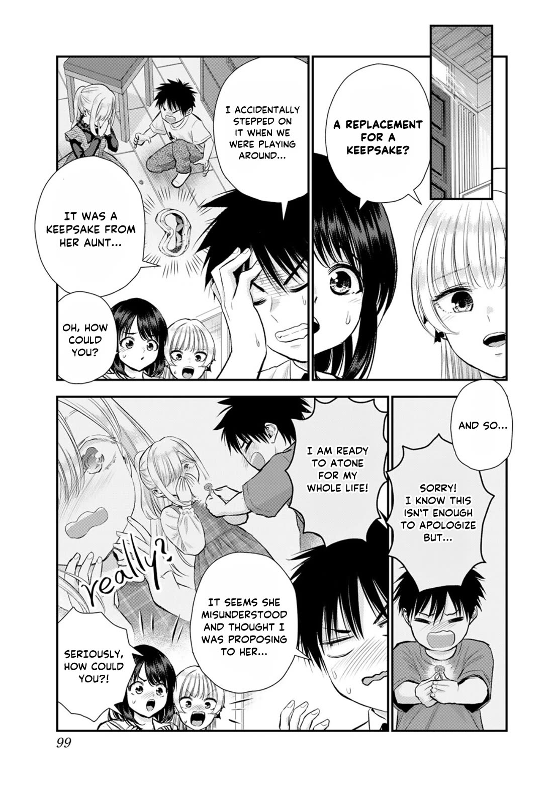 Osananajimi to wa Romcom ni Naranai chapter 101 page 3