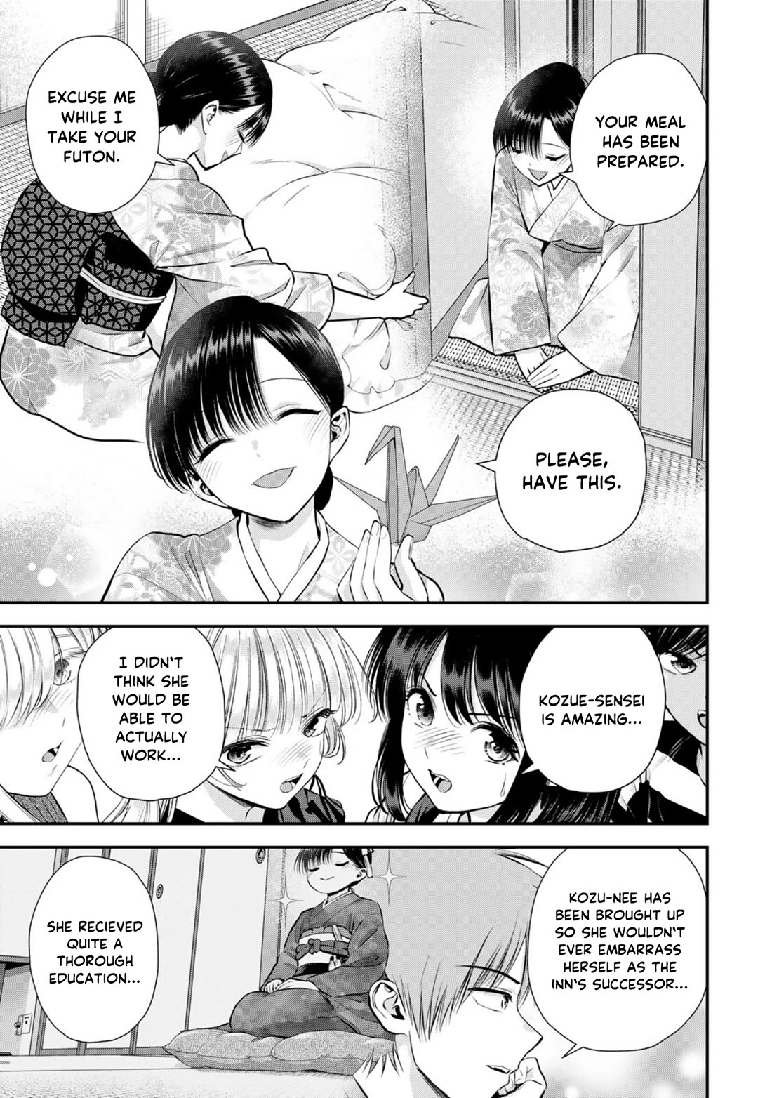 Osananajimi to wa Romcom ni Naranai chapter 107 page 9
