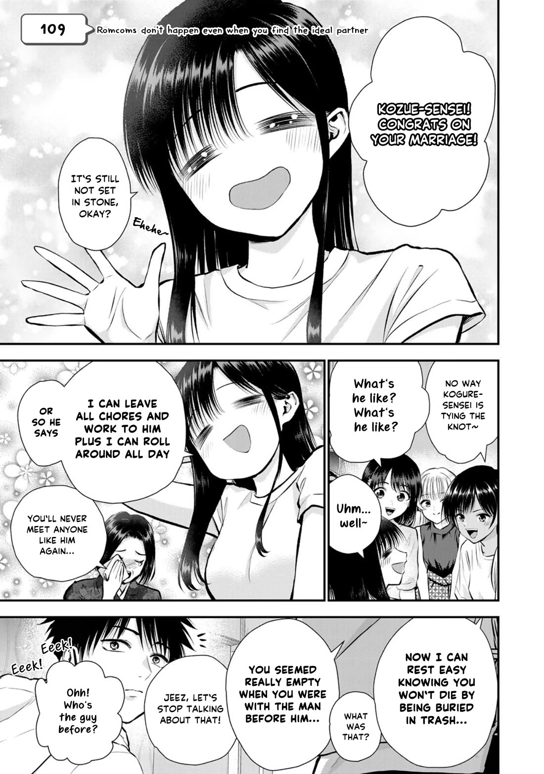 Osananajimi to wa Romcom ni Naranai chapter 109 page 1