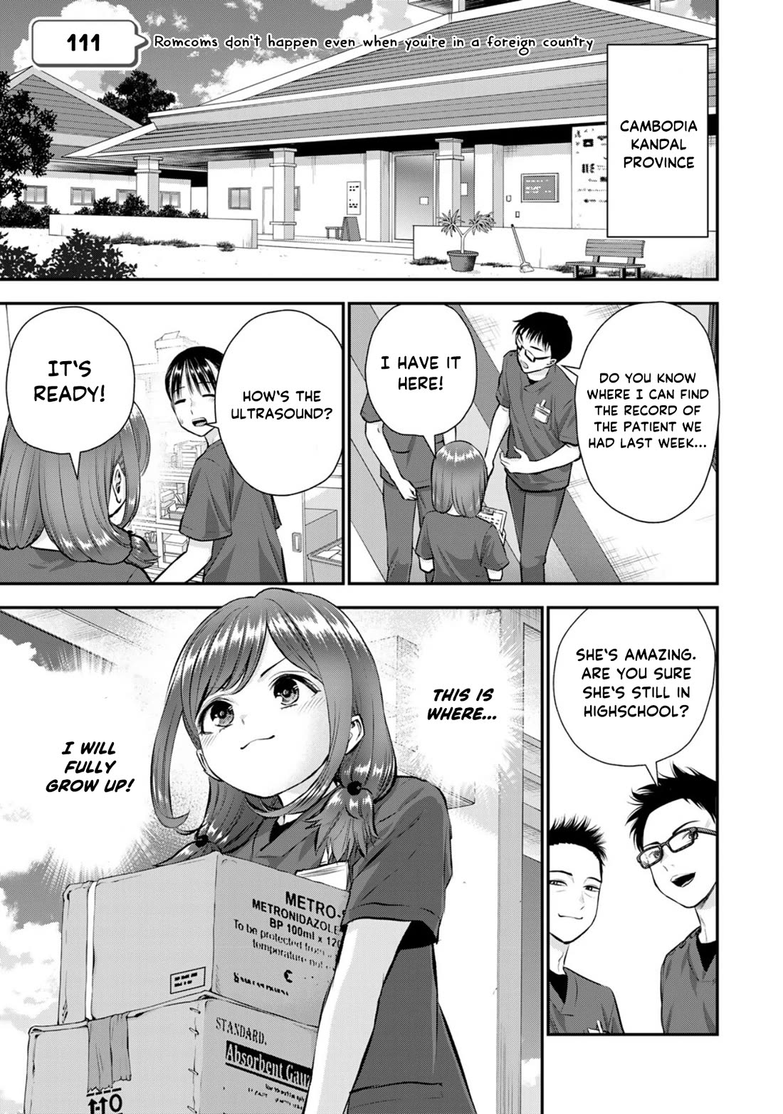 Osananajimi to wa Romcom ni Naranai chapter 111 page 1