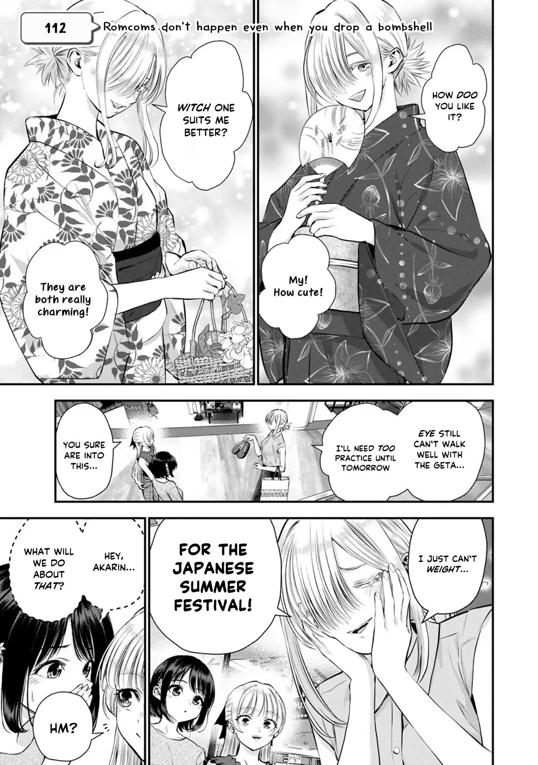 Osananajimi to wa Romcom ni Naranai chapter 112 page 1