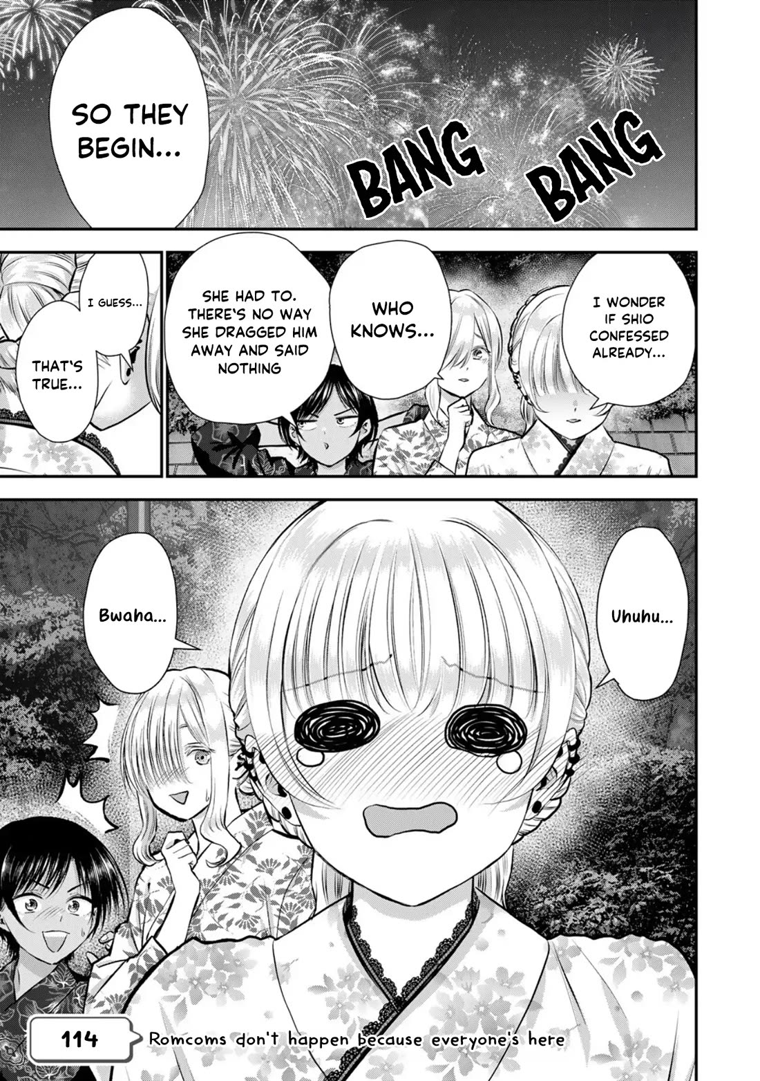 Osananajimi to wa Romcom ni Naranai chapter 114 page 1