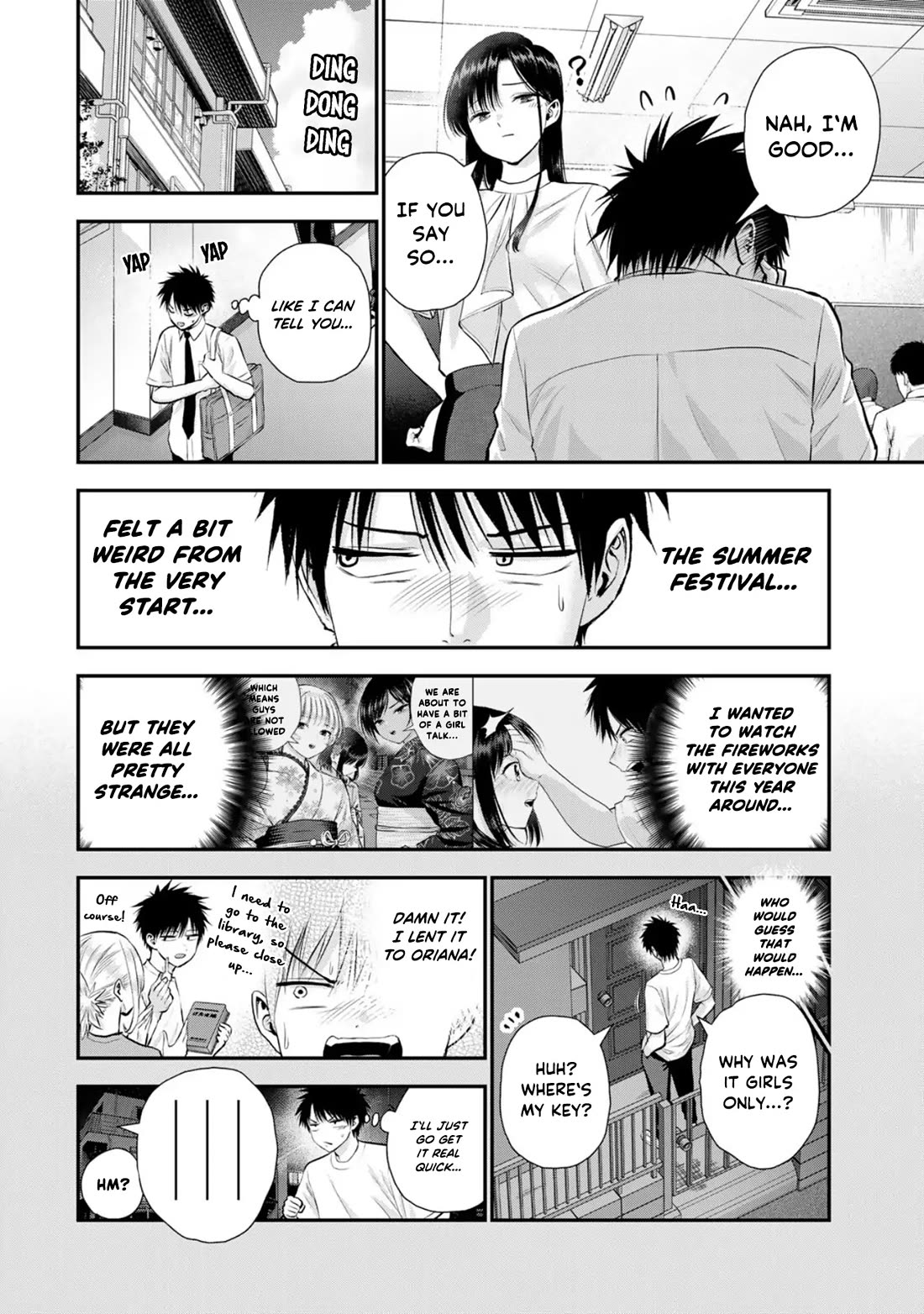 Osananajimi to wa Romcom ni Naranai chapter 116 page 2