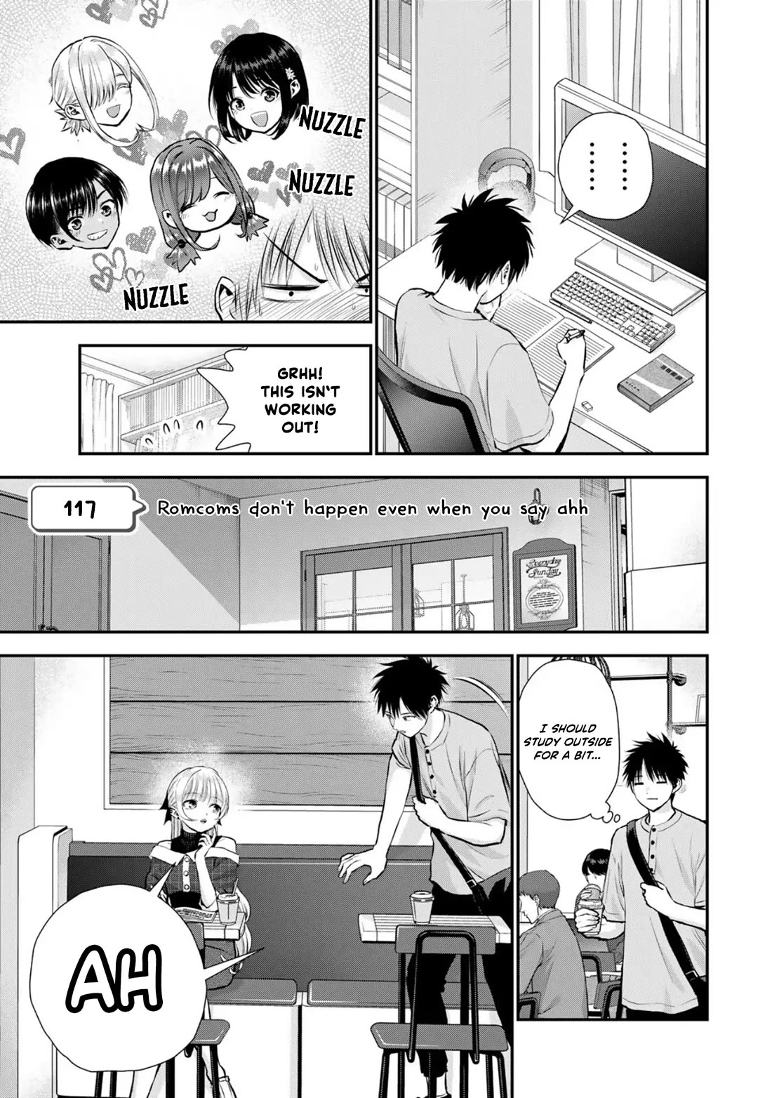 Osananajimi to wa Romcom ni Naranai chapter 117 page 1