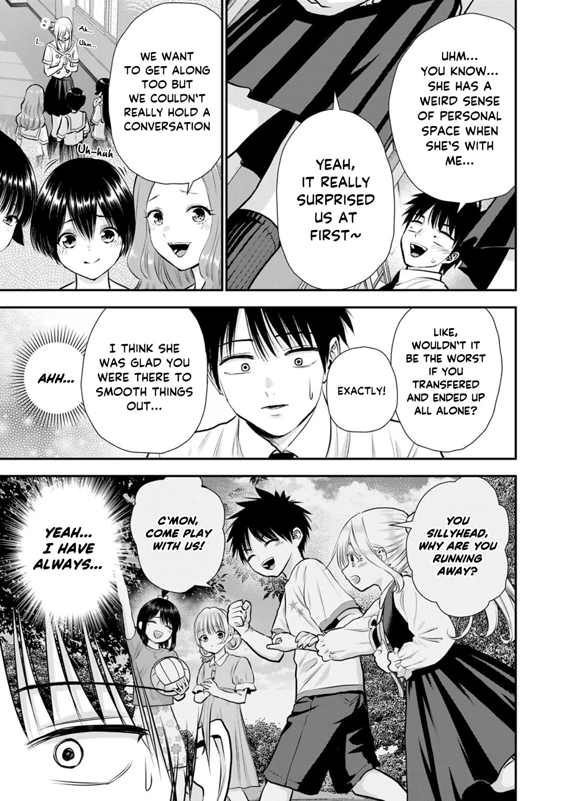 Osananajimi to wa Romcom ni Naranai chapter 120 page 9