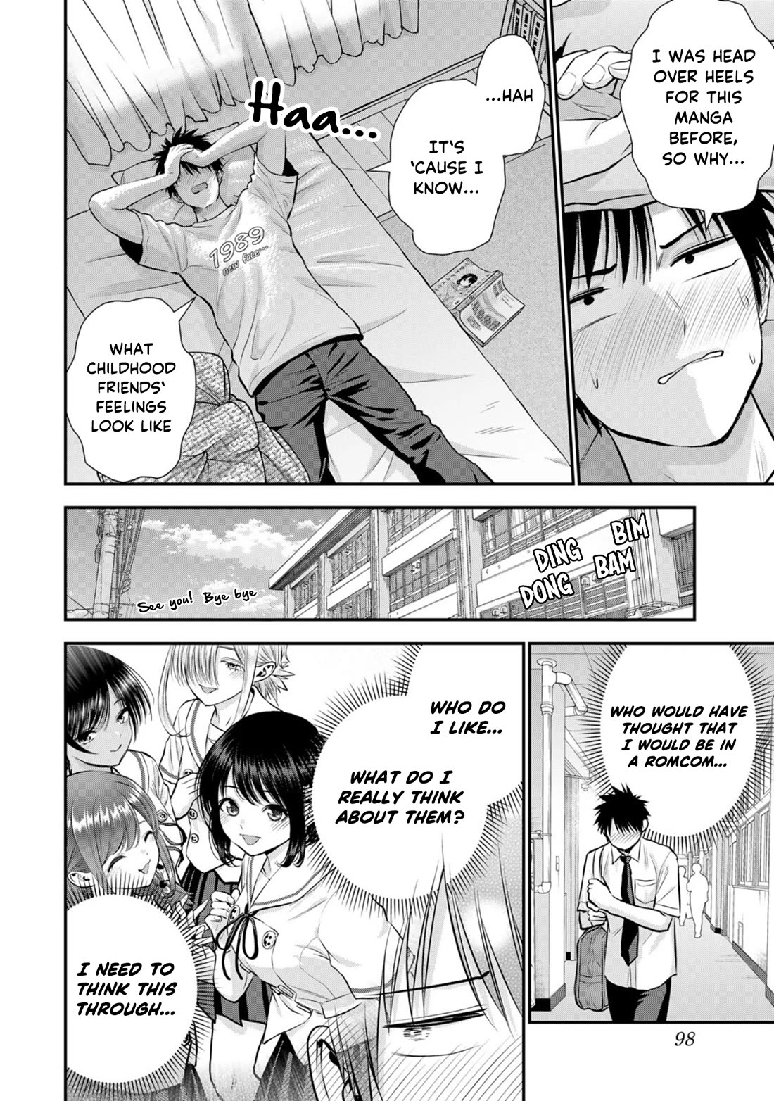Osananajimi to wa Romcom ni Naranai chapter 121 page 2