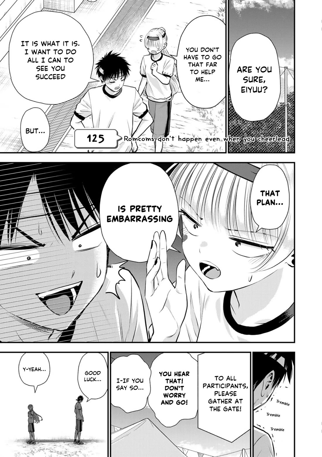 Osananajimi to wa Romcom ni Naranai chapter 125 page 1