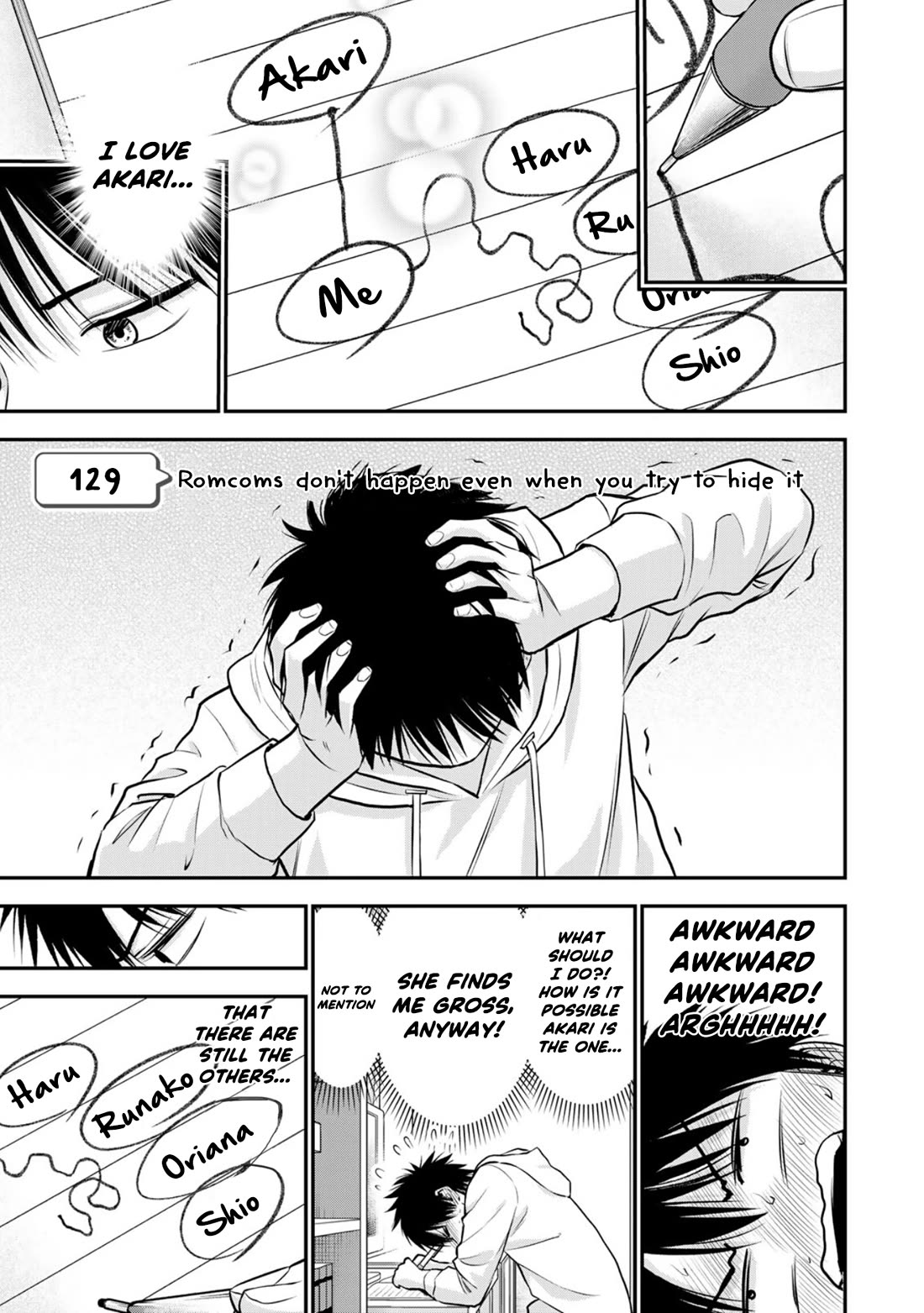 Osananajimi to wa Romcom ni Naranai chapter 129 page 1